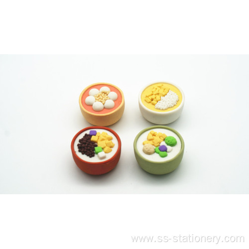 3D Porridge Series Eraser